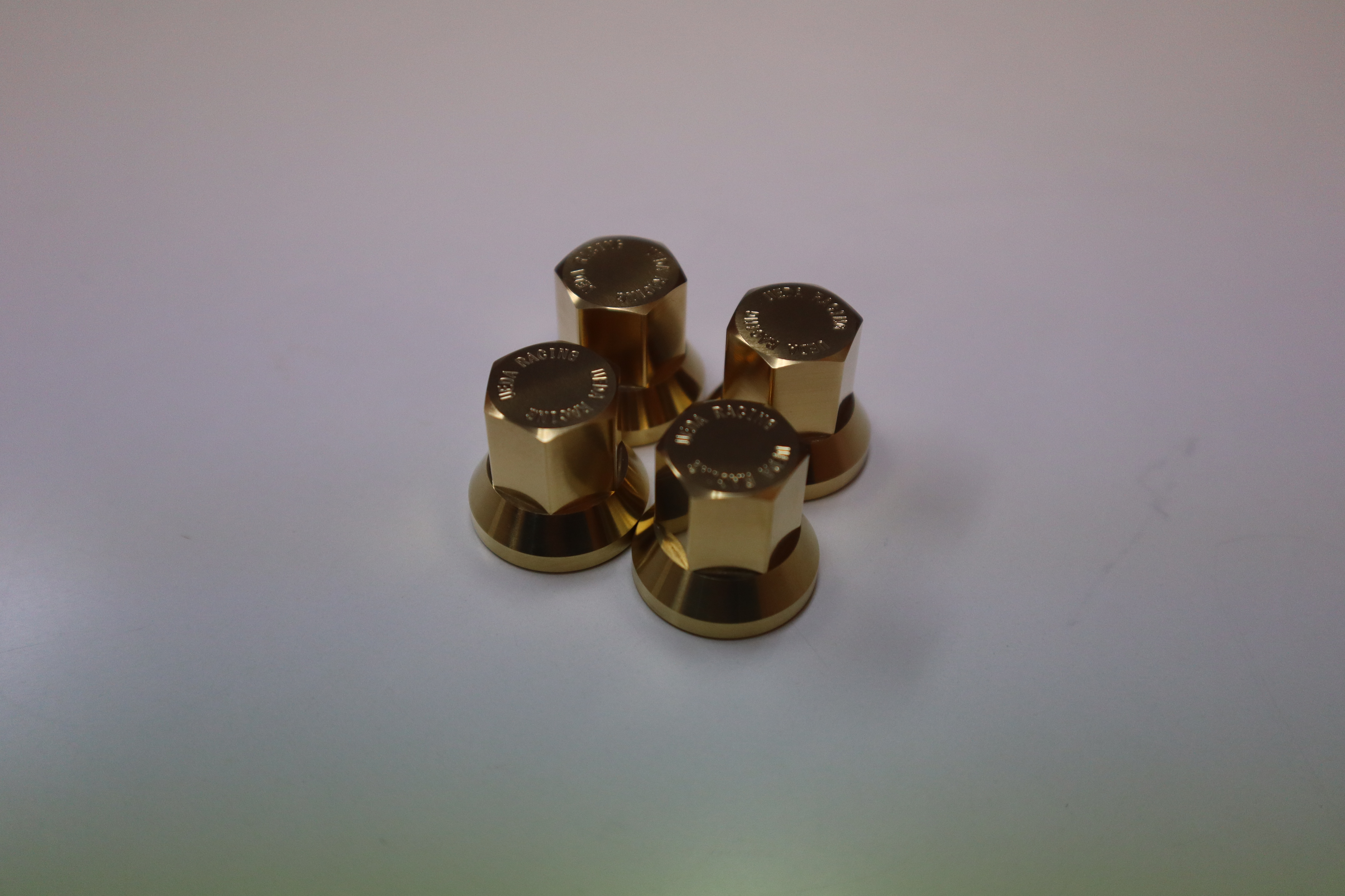 Z1/Z2　ウエダレーシング　真鍮ヘッドナットセット(4個)