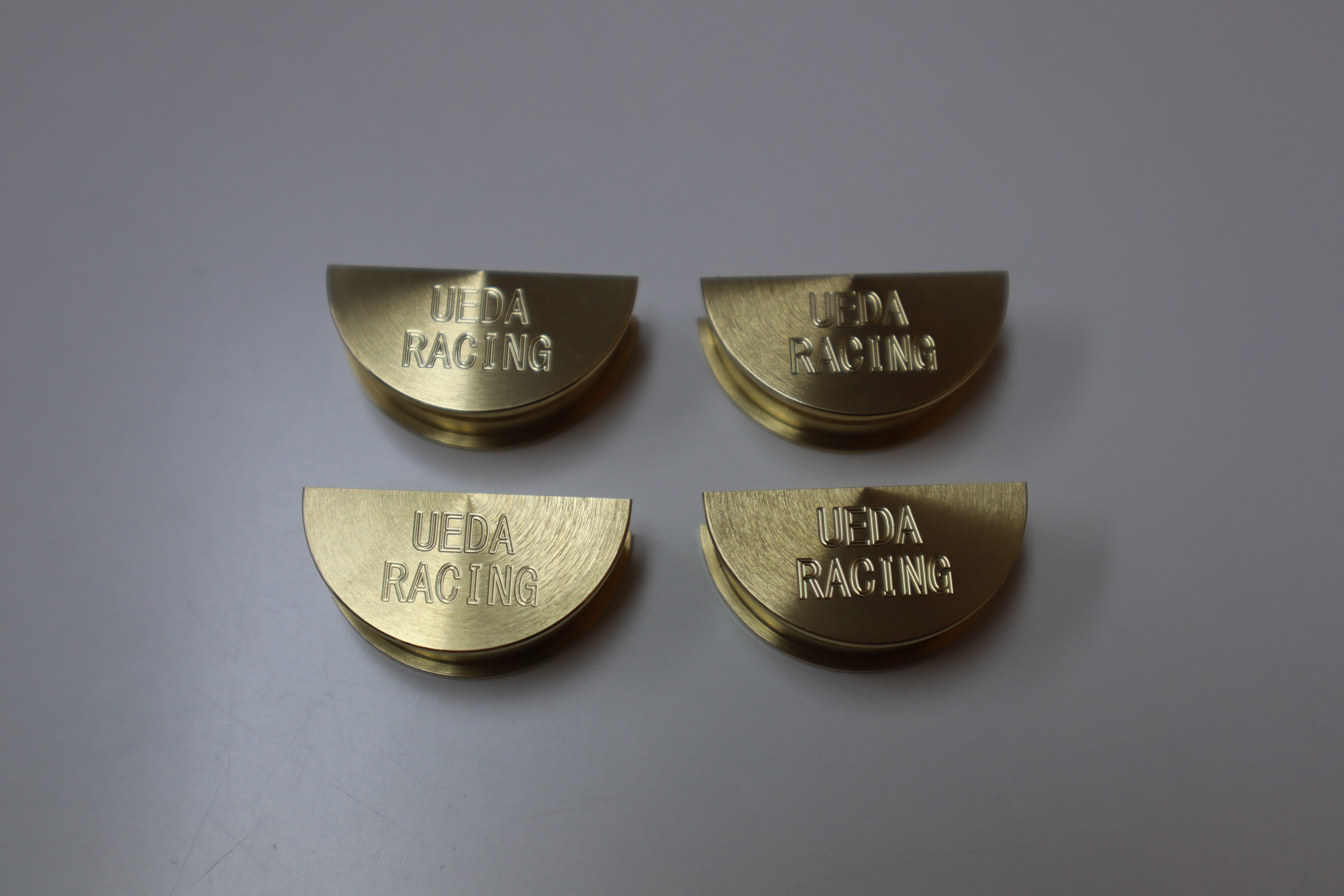 Z1/Z2　ウエダレーシング　真鍮カムカバープラグ(4個)セット