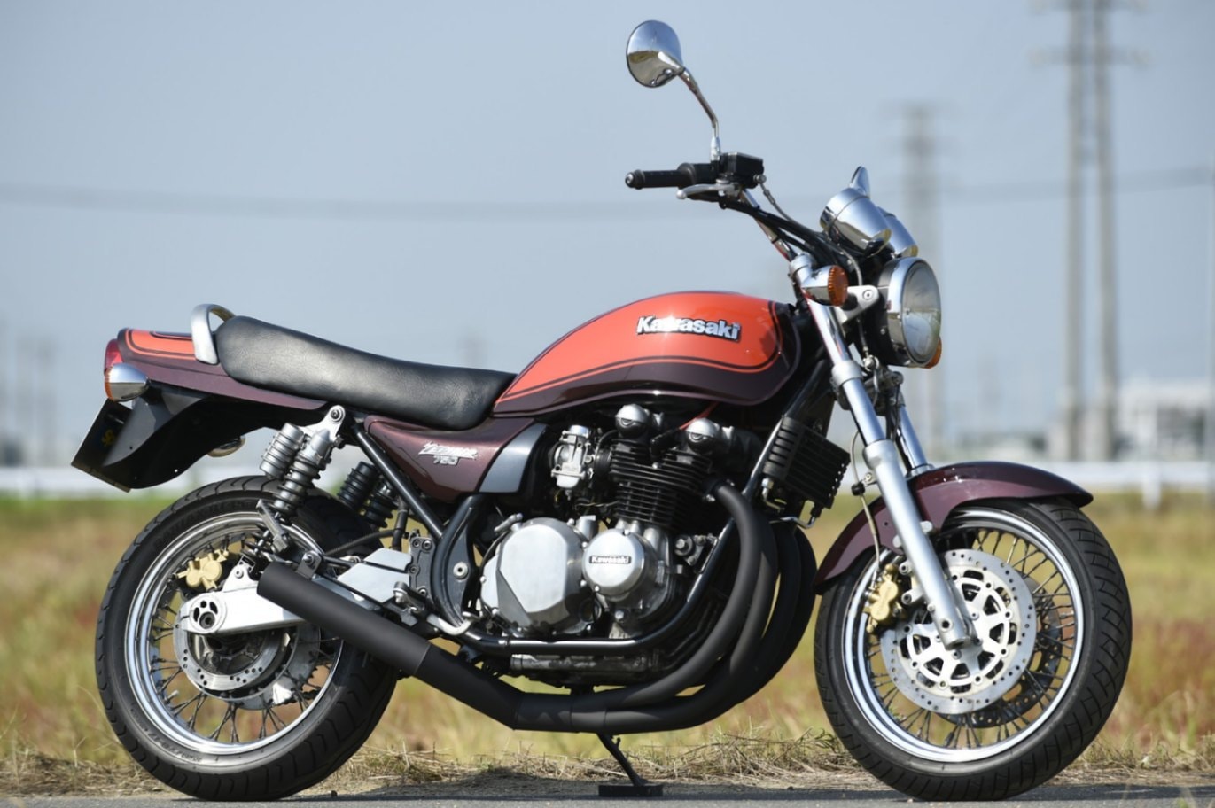 ゼファー750　ショート管