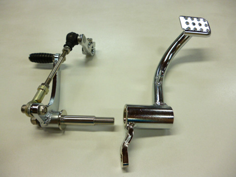 KZ1000MK-2/Z750FX-1専用　ジェロニモバックステップ