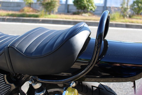 Z1/Z2/KZ900他　手曲げタンデムバーブラック
