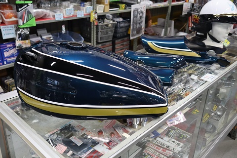 Z1/Z2　青玉虫外装セット(ダブルピッチ)